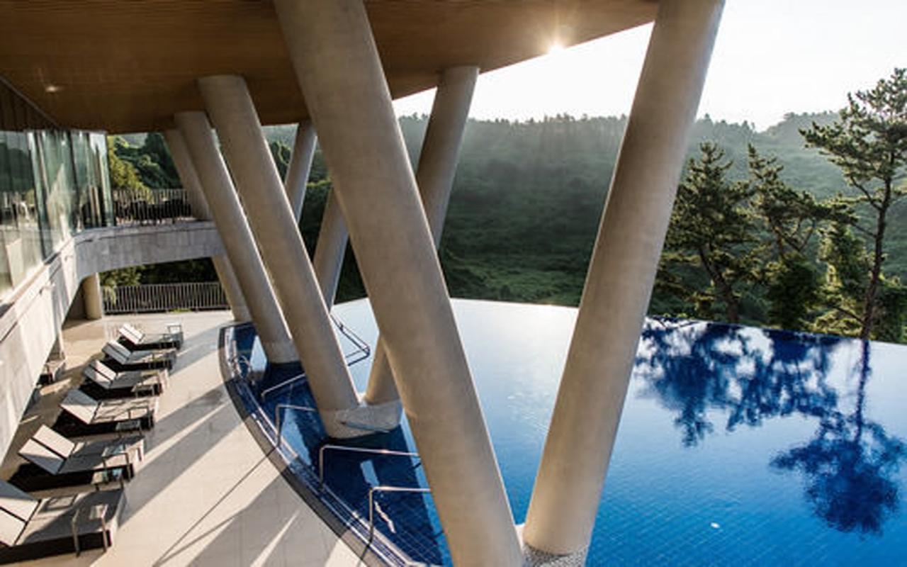 Hidden Cliff Hotel And Nature Seogwipo Exterior foto